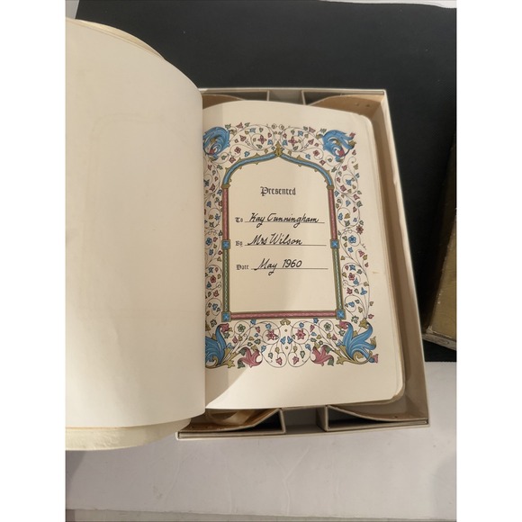 Vtg Holy Bible Concordance Red Letter Edition Self-Pronouncing KJV-Illustrations - Picture 15 of 16